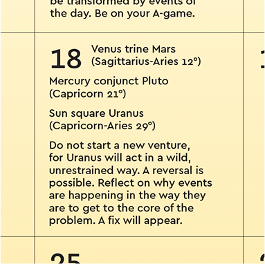 calendar wall ahead susan miller year astrology zone astrological reduced astrologyzone