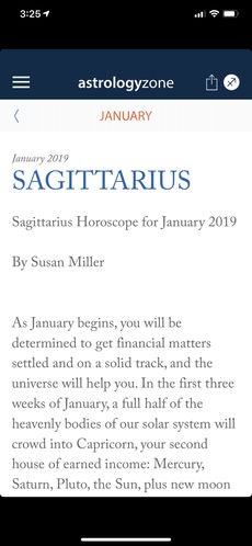 Astrology Zone App Screenshot