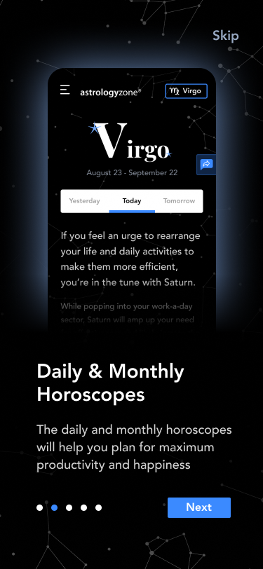 Astrology Zone App Screenshot